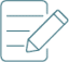 Script writing icon