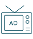 Tv Ads Icon