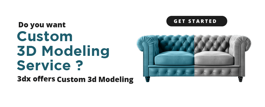 3DX Custom 3D Modeling Services