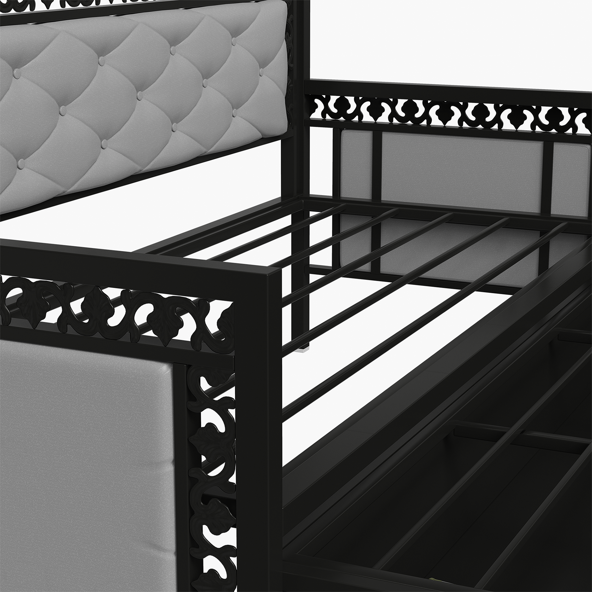 Metal Daybed 3D Model - Image 11