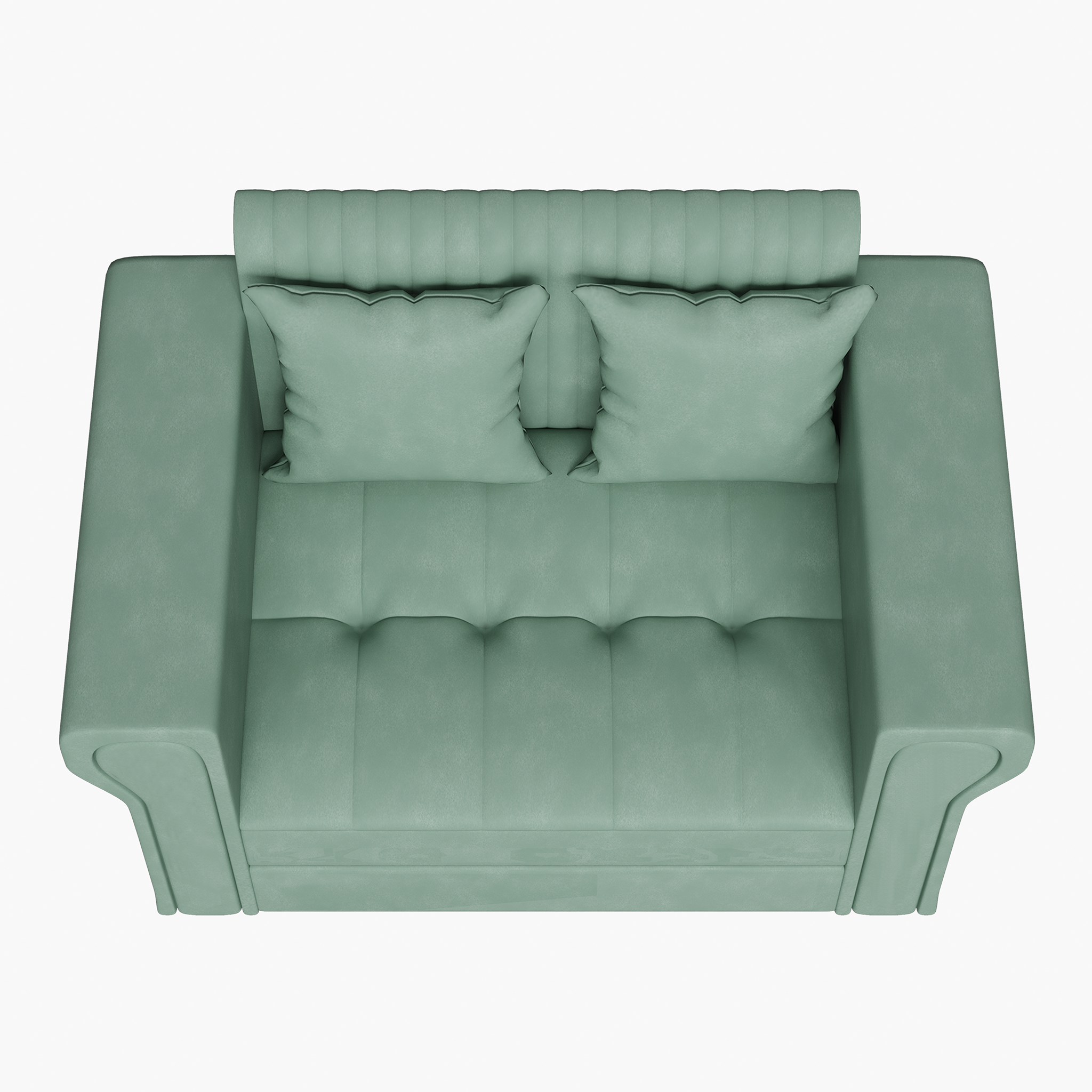 Modern Upholstered Sofa 3D Model - Image 9