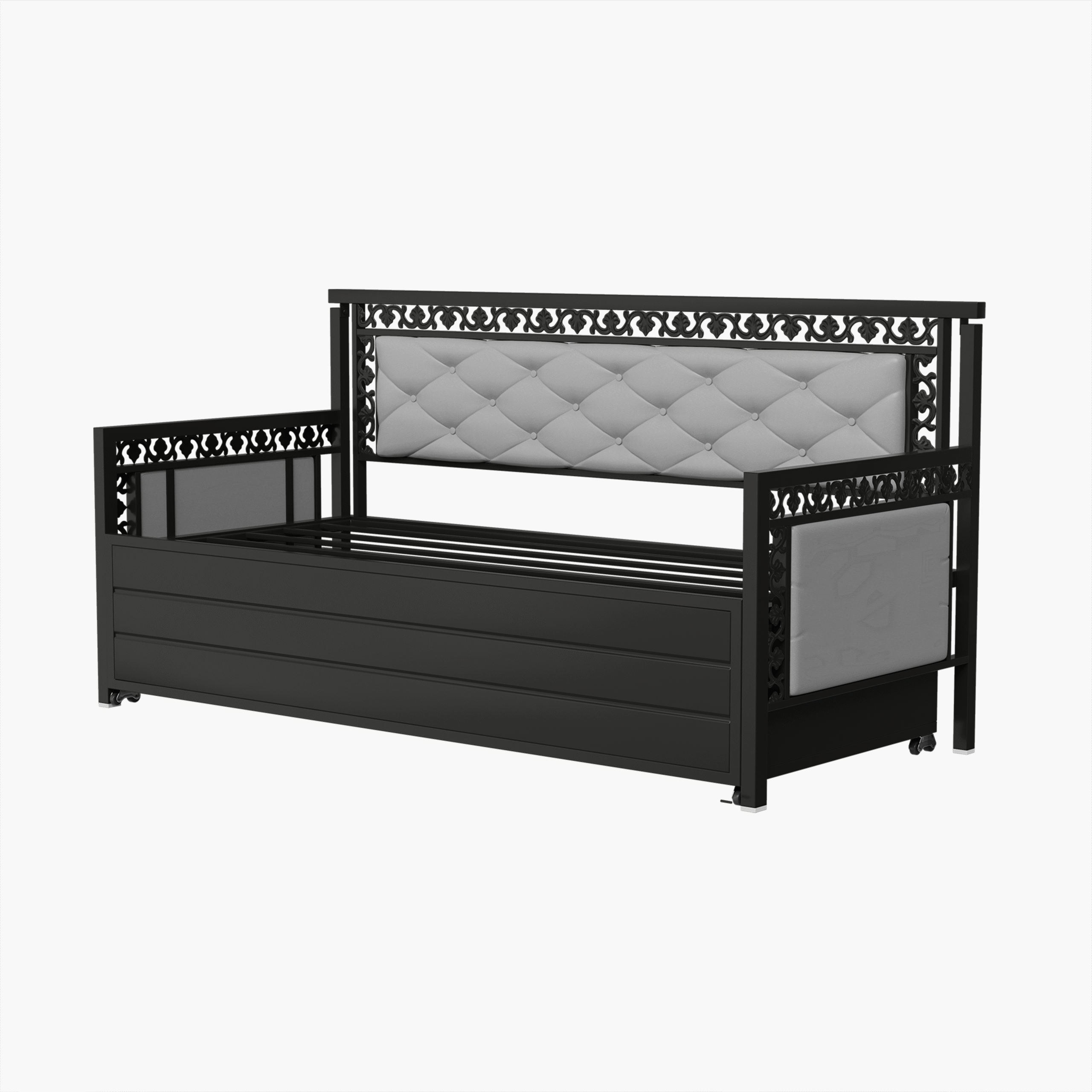 Metal Daybed 3D Model - Image 13