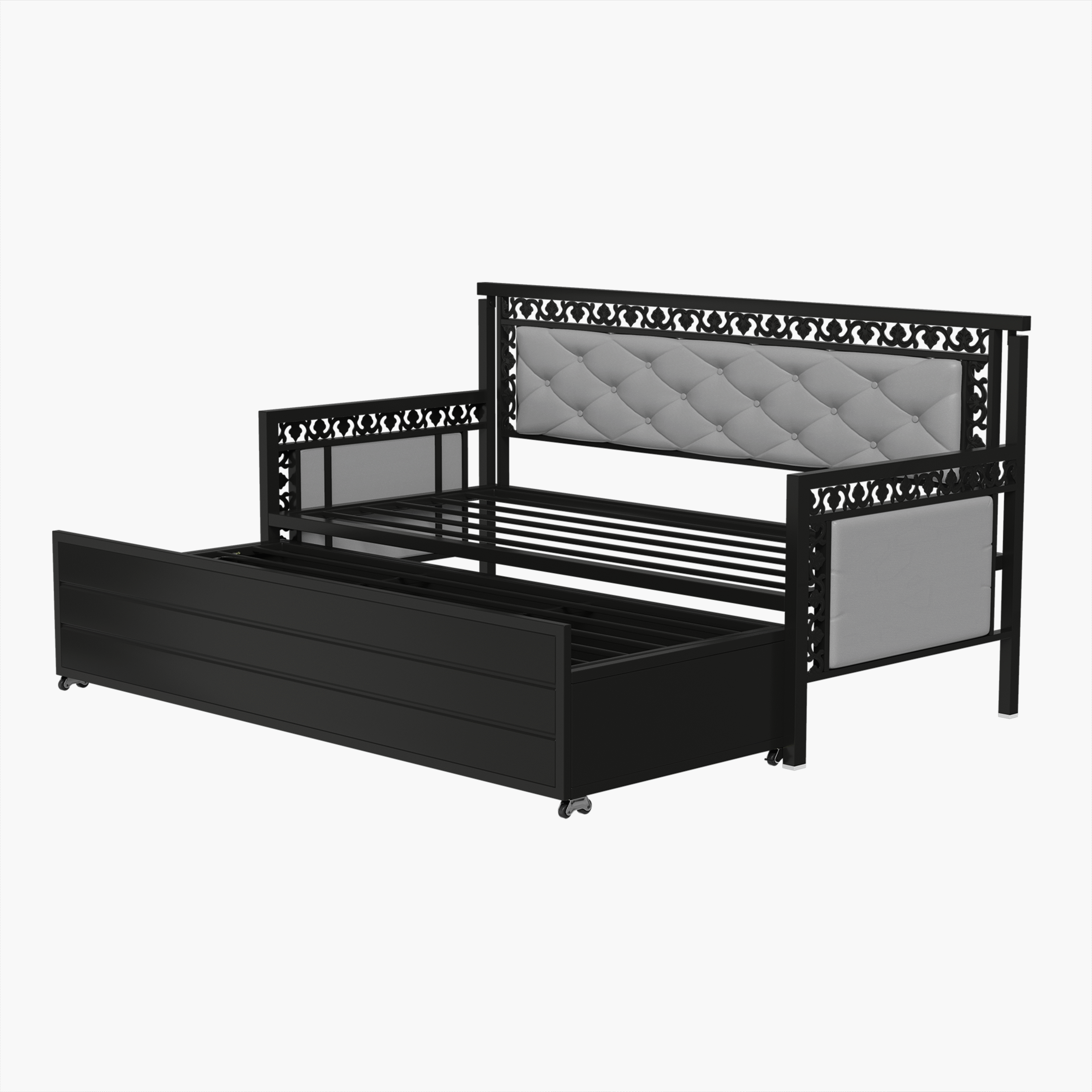 Metal Daybed 3D Model - Image 3