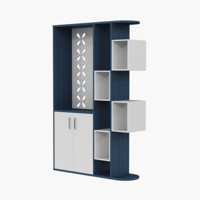 Wooden Display Cabinet 3D Model
