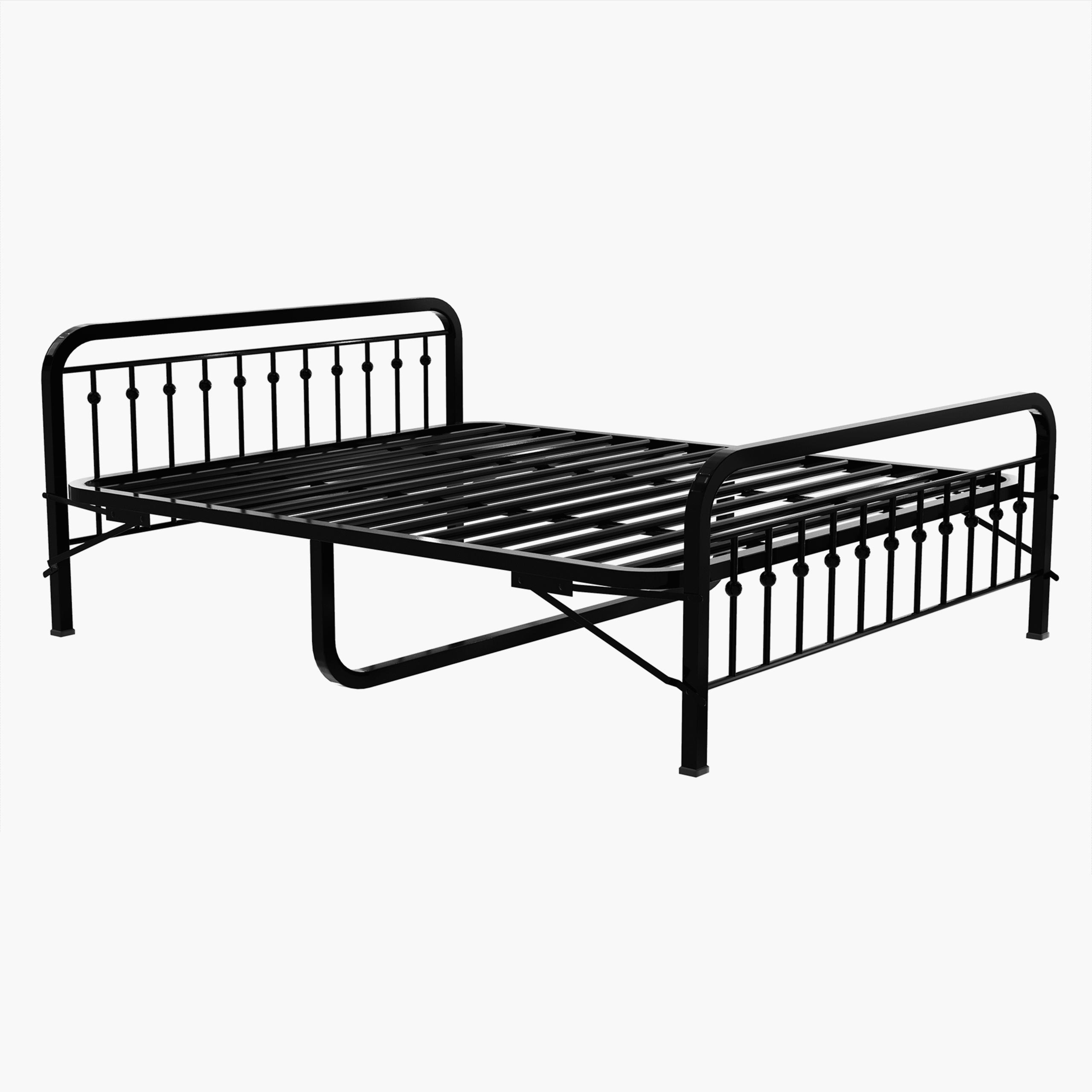 Metal Bed Frame 3D Model - Image 12