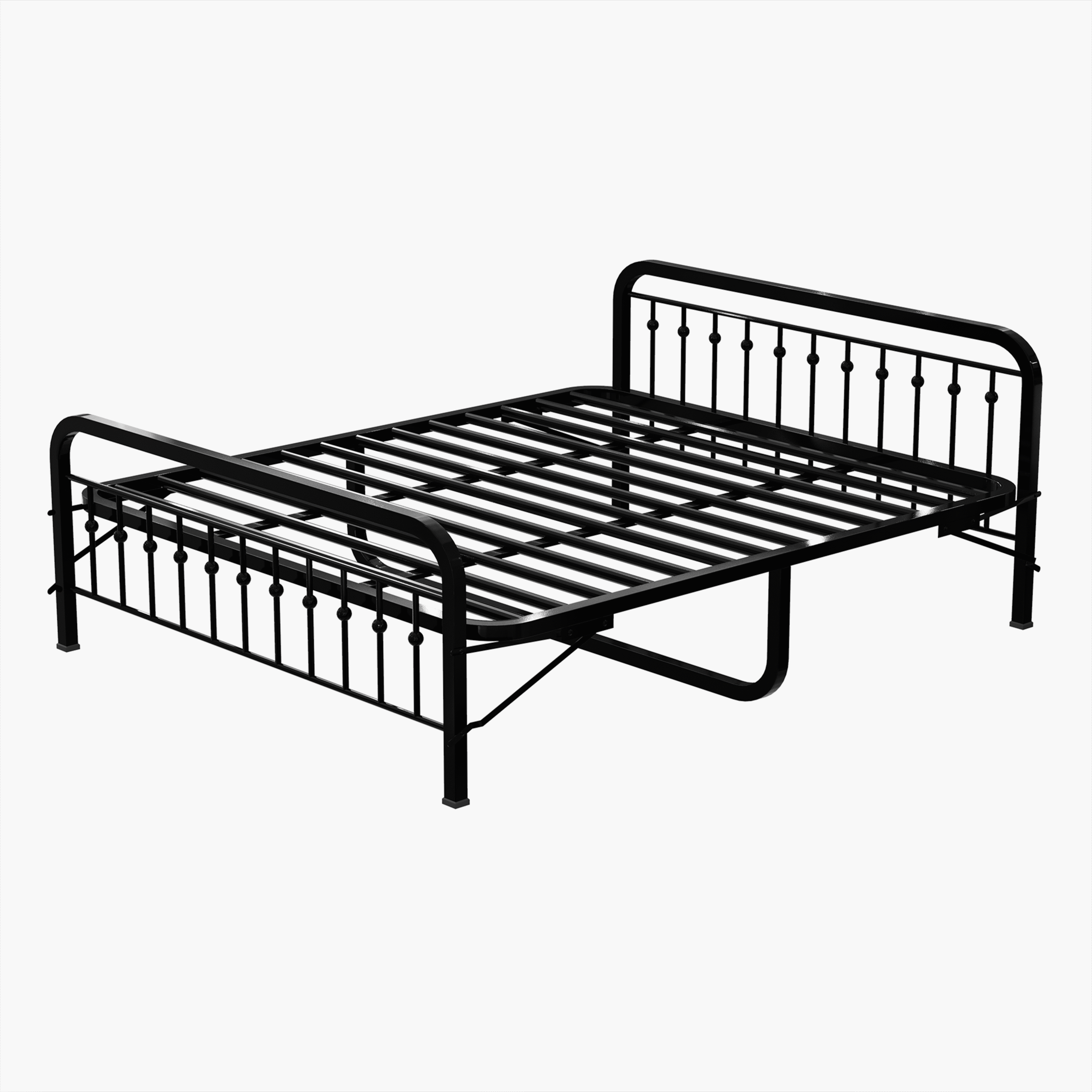 Metal Bed Frame 3D Model - Image 13