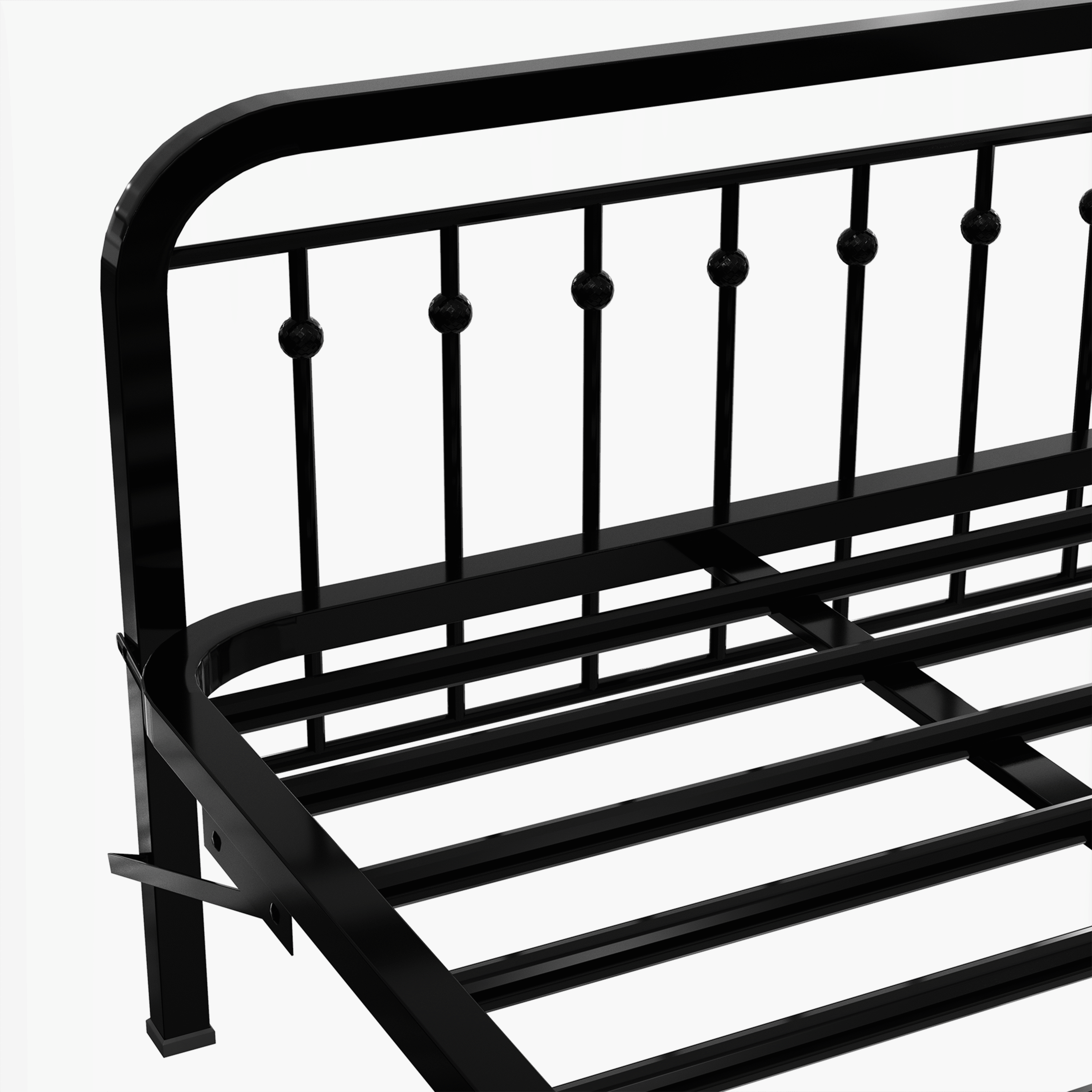 Metal Bed Frame 3D Model - Image 3