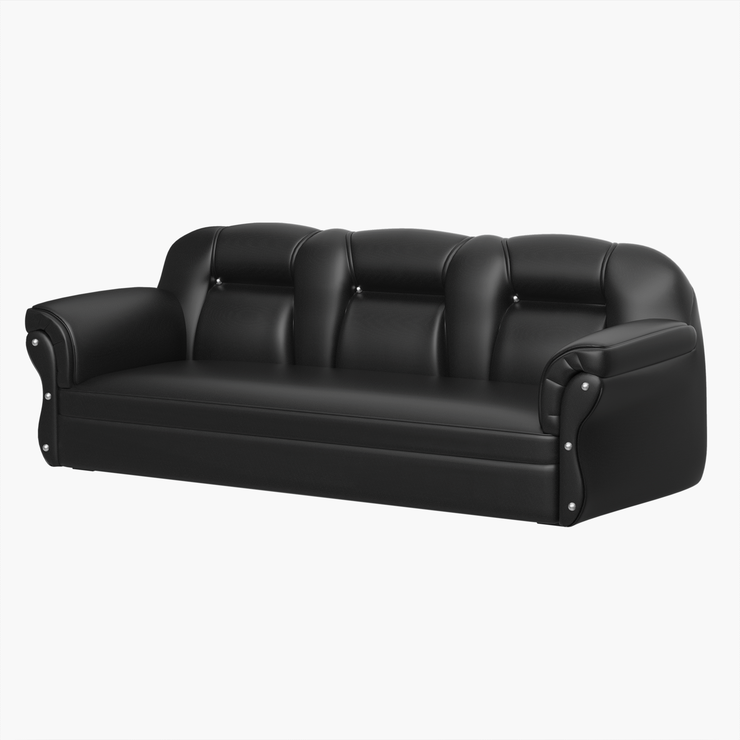 Leather Sofa 3D Model