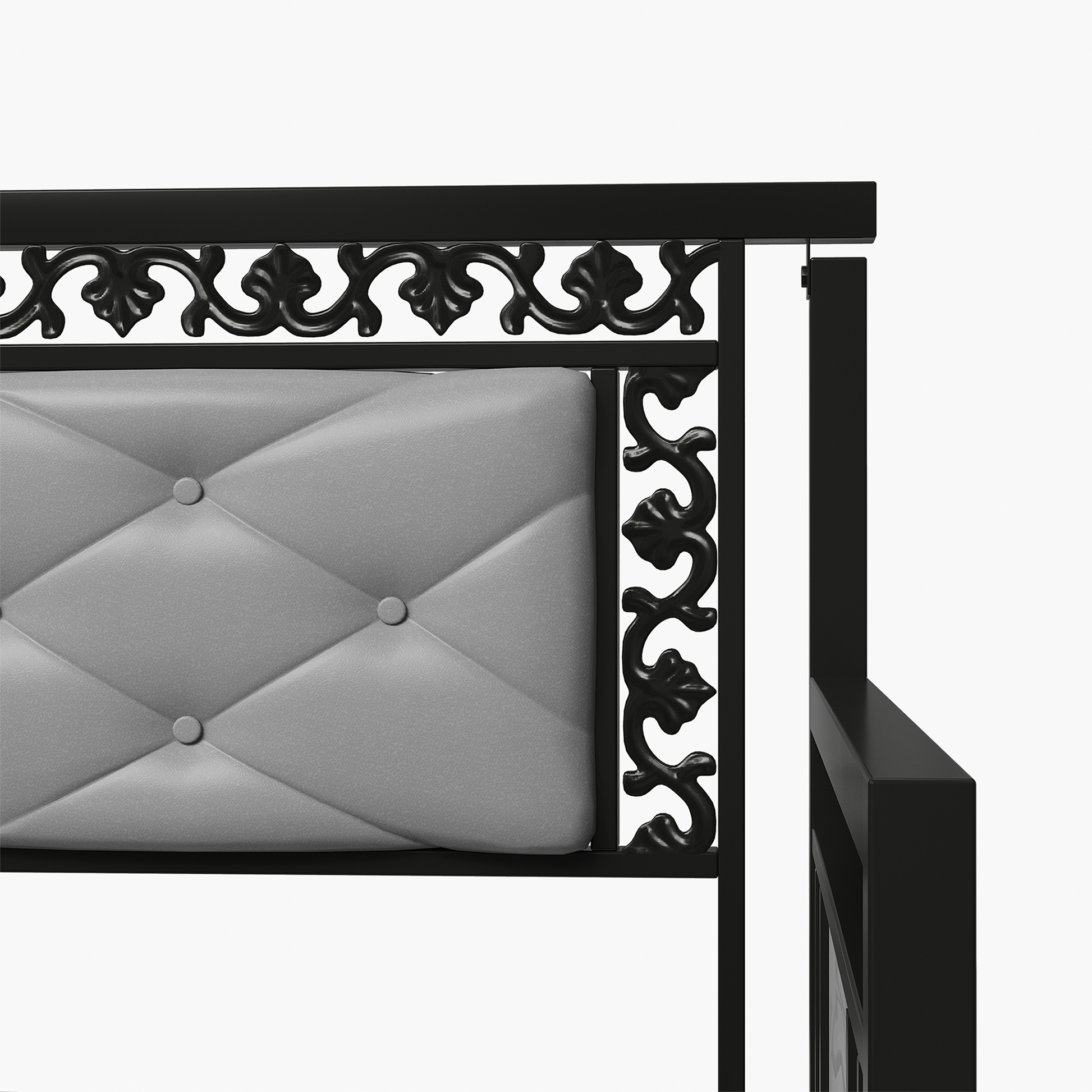 Metal Daybed 3D Model - Image 9