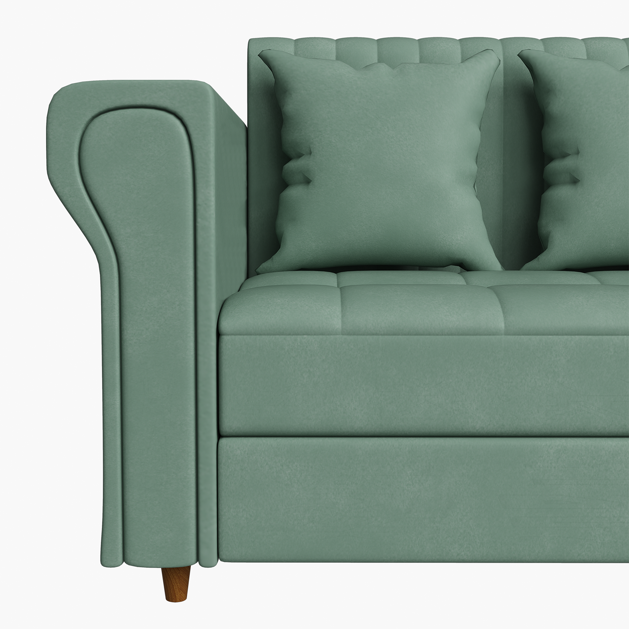 Modern Upholstered Sofa 3D Model - Image 11