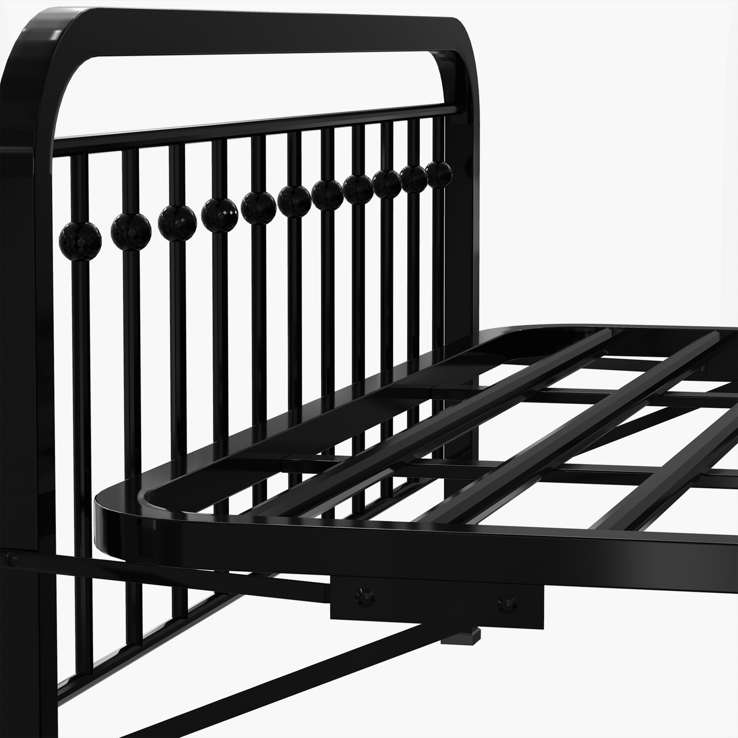 Metal Bed Frame 3D Model - Image 7