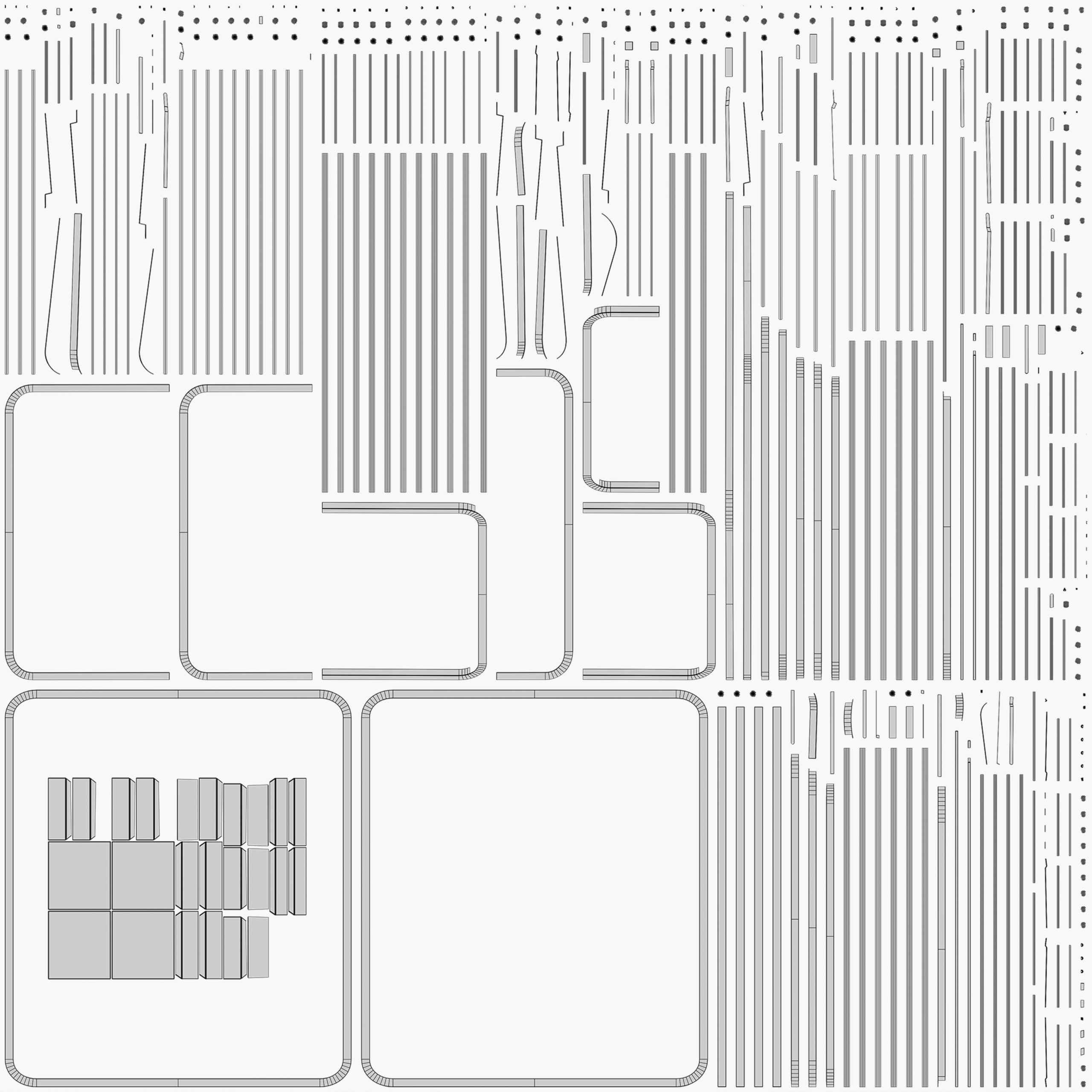 Metal Bed Frame 3D Model - Image 25