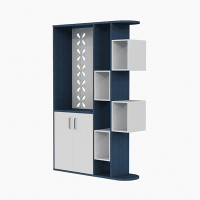 Wooden Display Cabinet 3D Model
