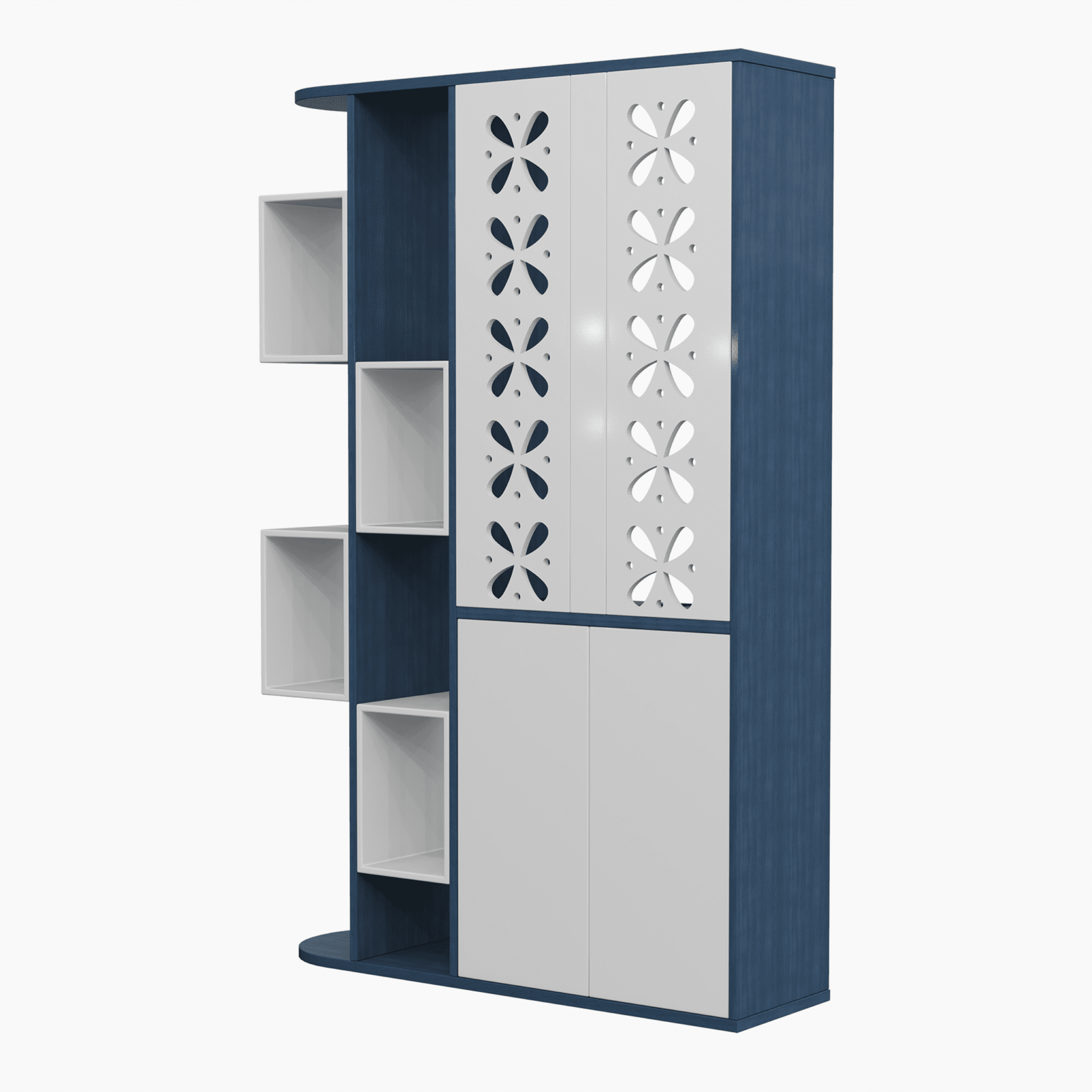 Wooden Display Cabinet 3D Model - Image 22