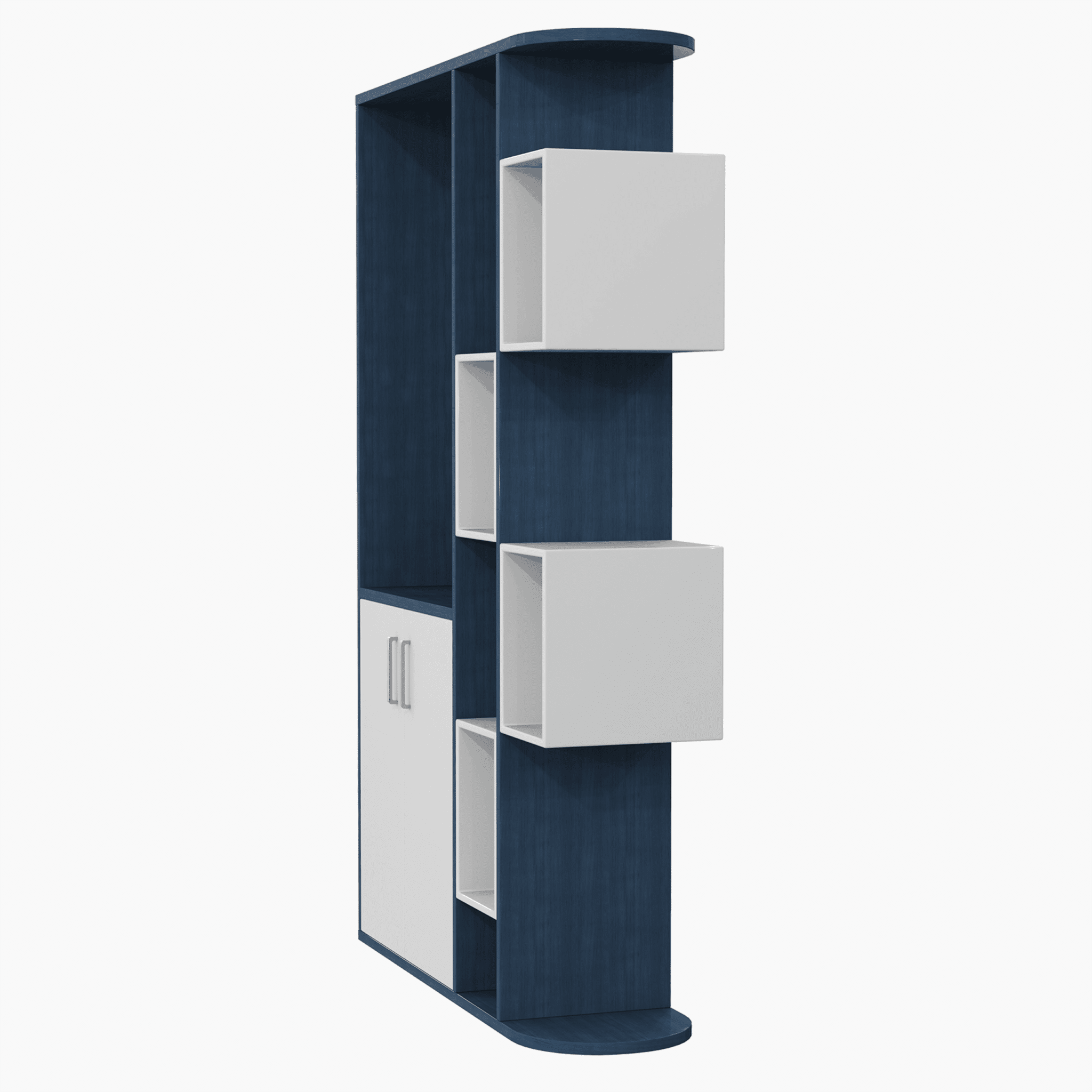 Wooden Display Cabinet 3D Model - Image 6