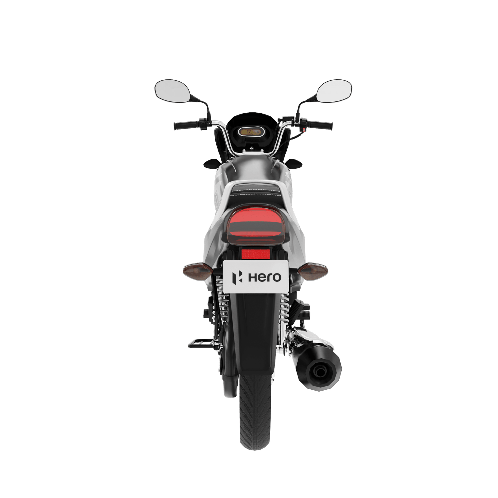 Hero Super Splendor Xtec Bike 3D Model - Image 3