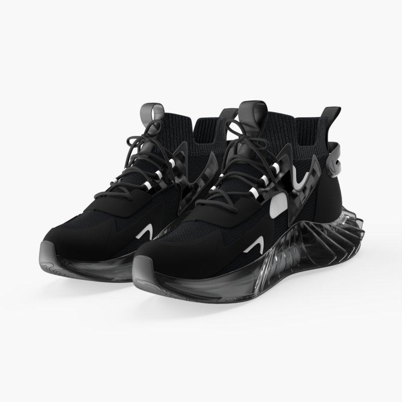 Atom Sneakers Shoe 3D Model