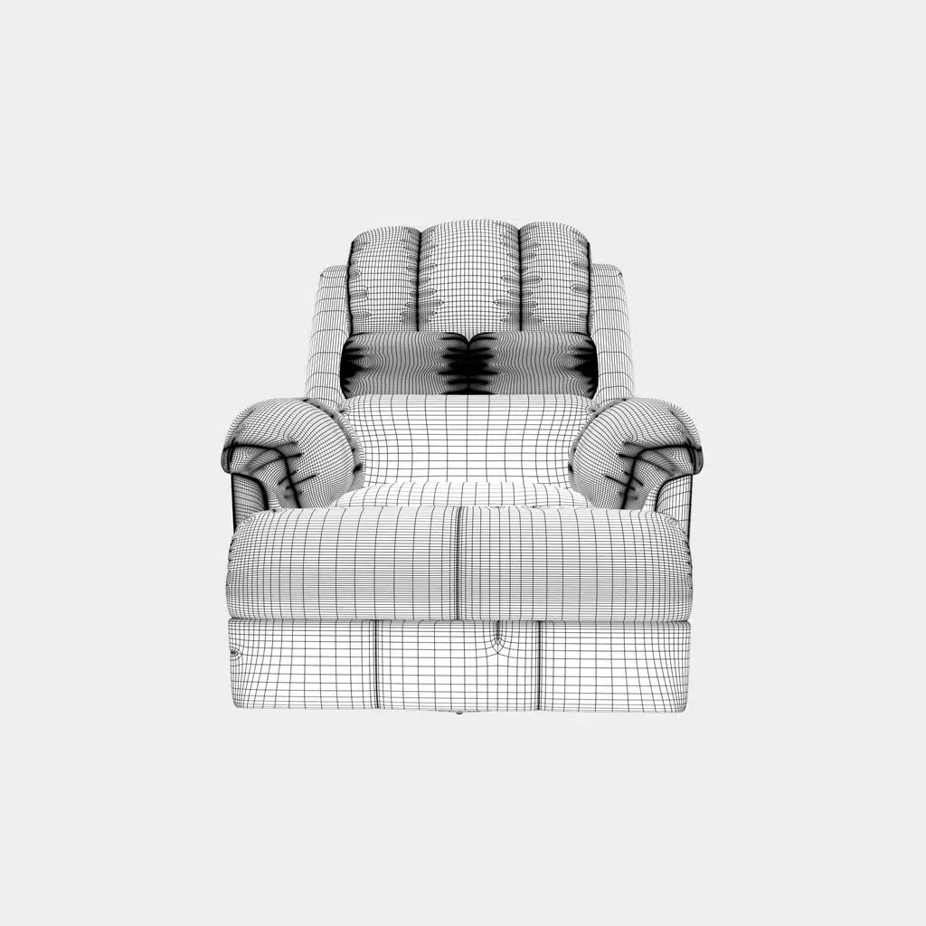 Adjustable Recliner 3D Model - Image 10
