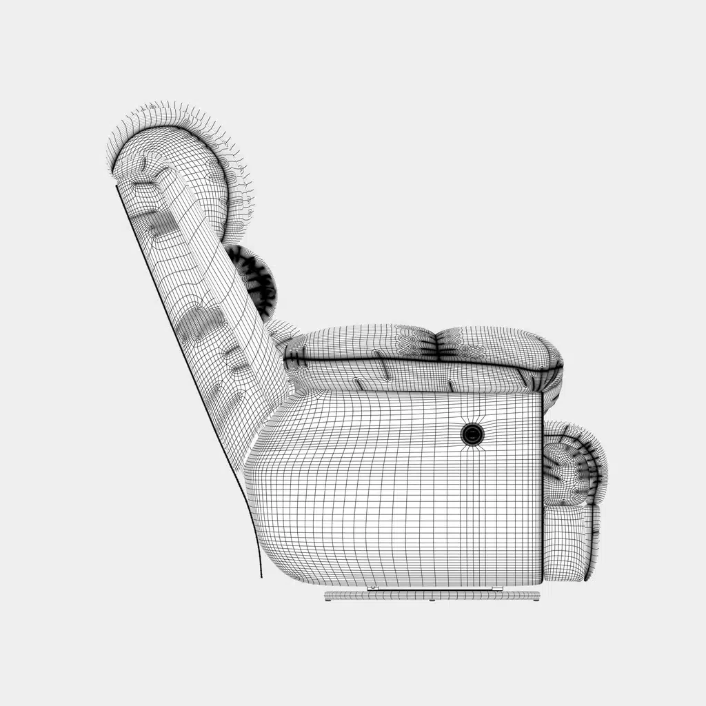 Adjustable Recliner 3D Model - Image 11