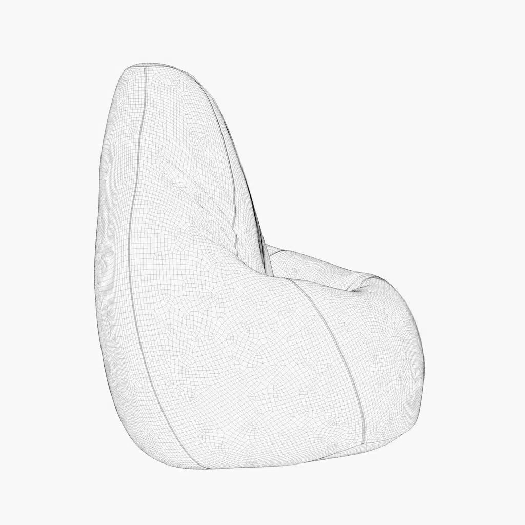 Bean Bag 3D Model - Image 10