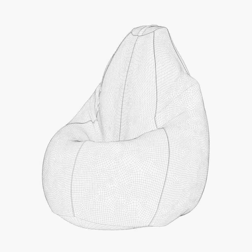 Bean Bag 3D Model - Image 8