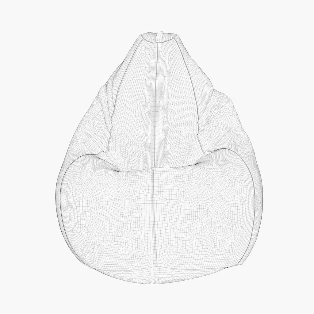 Bean Bag 3D Model - Image 9