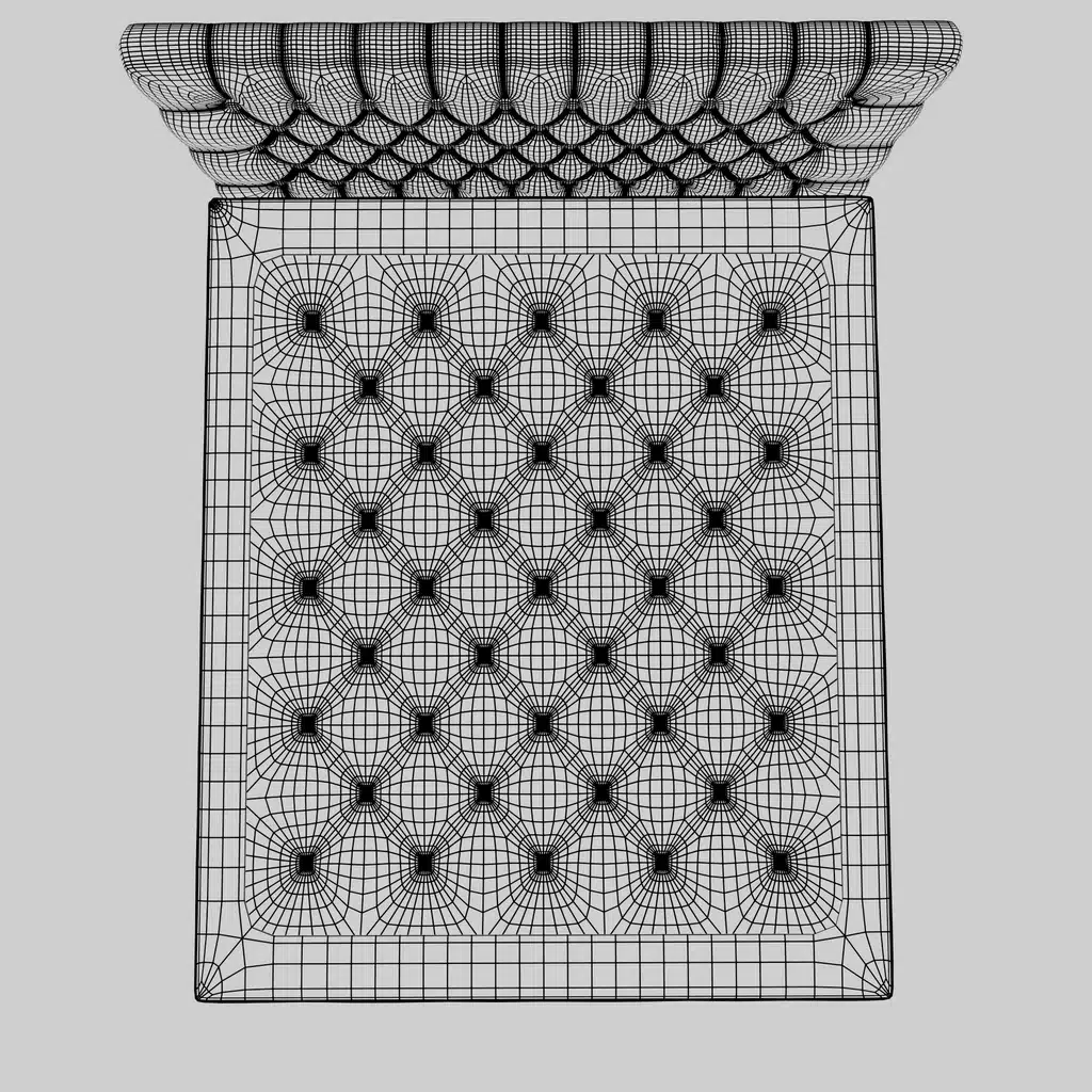 Bed 3D Model - Image 5