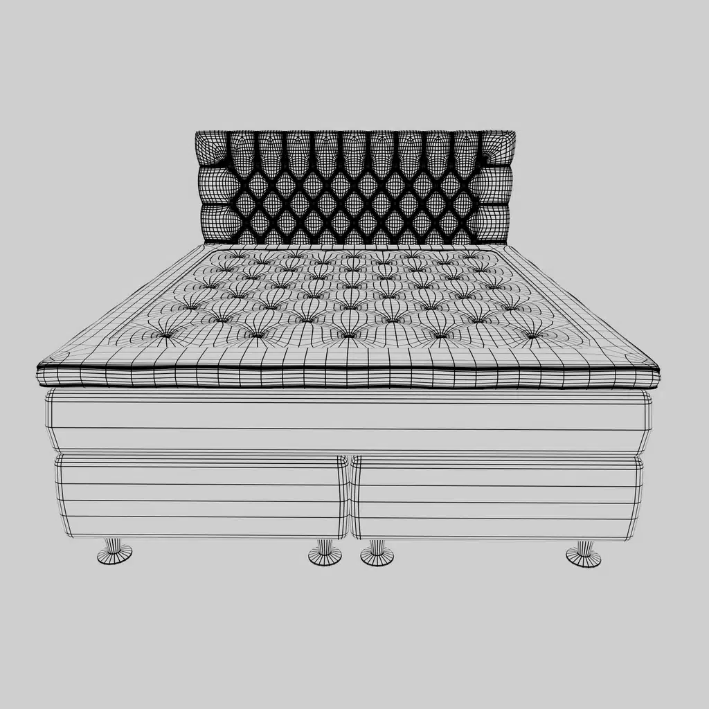 Bed 3D Model - Image 6