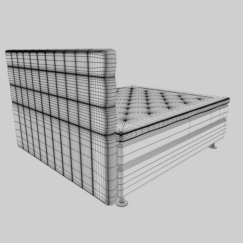 Bed 3D Model - Image 7