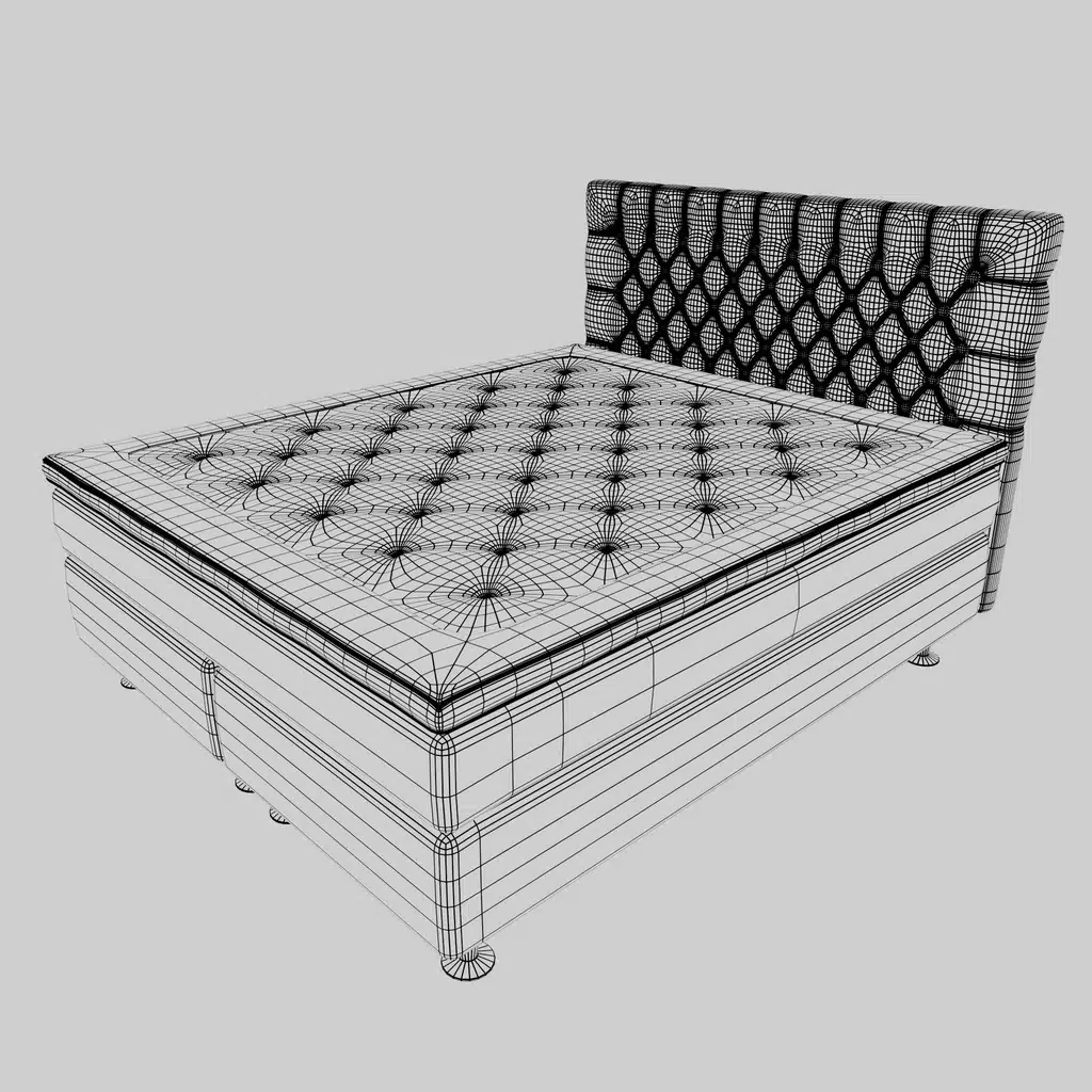 Bed 3D Model - Image 8