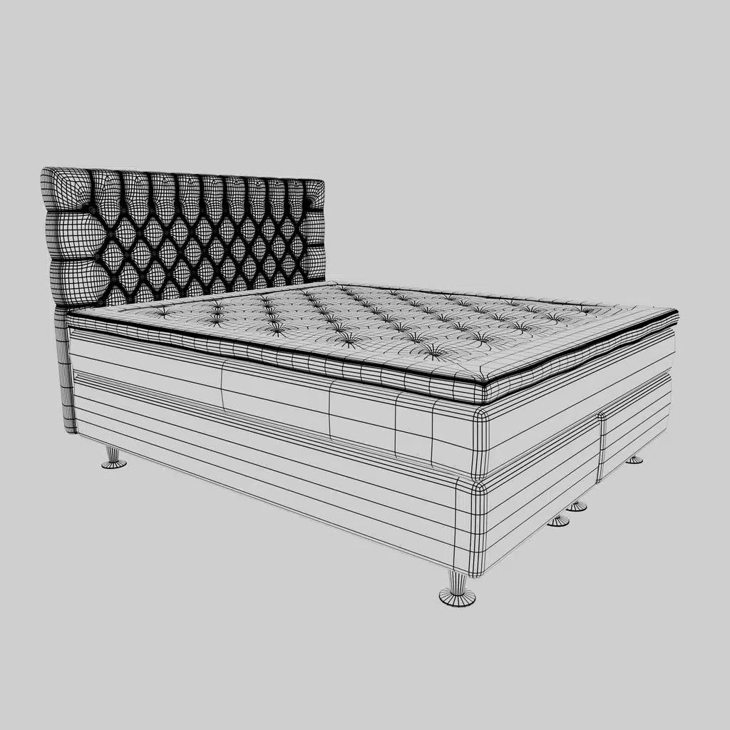 Bed 3D Model - Image 9
