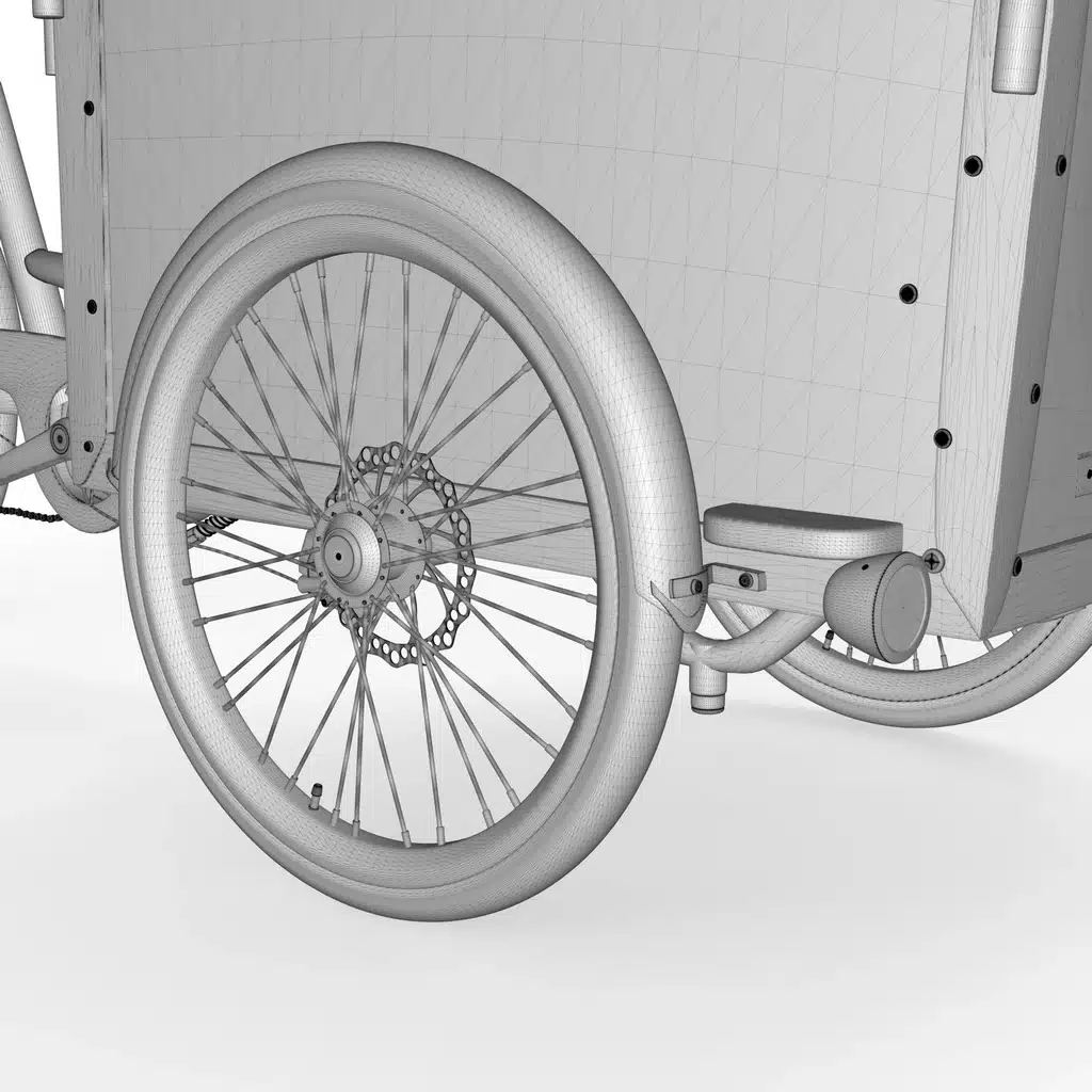 2nd Gen Open Type Cargobike 3D Model - Image 18