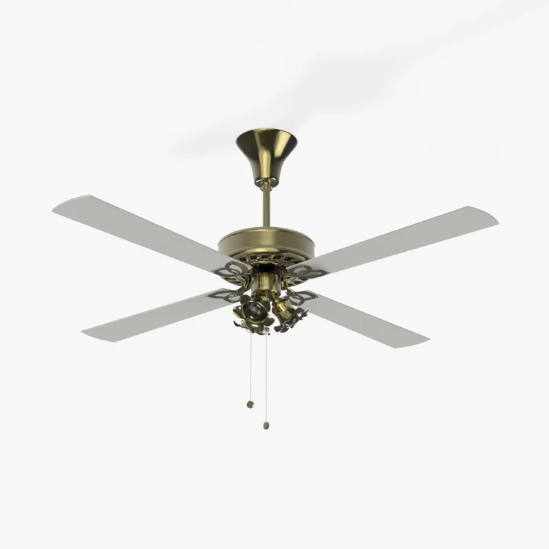 Classic Ceiling Fan 3D Model