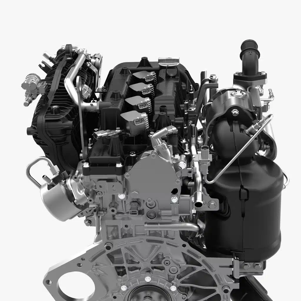 Gasoline Engine 3D Model - Image 3