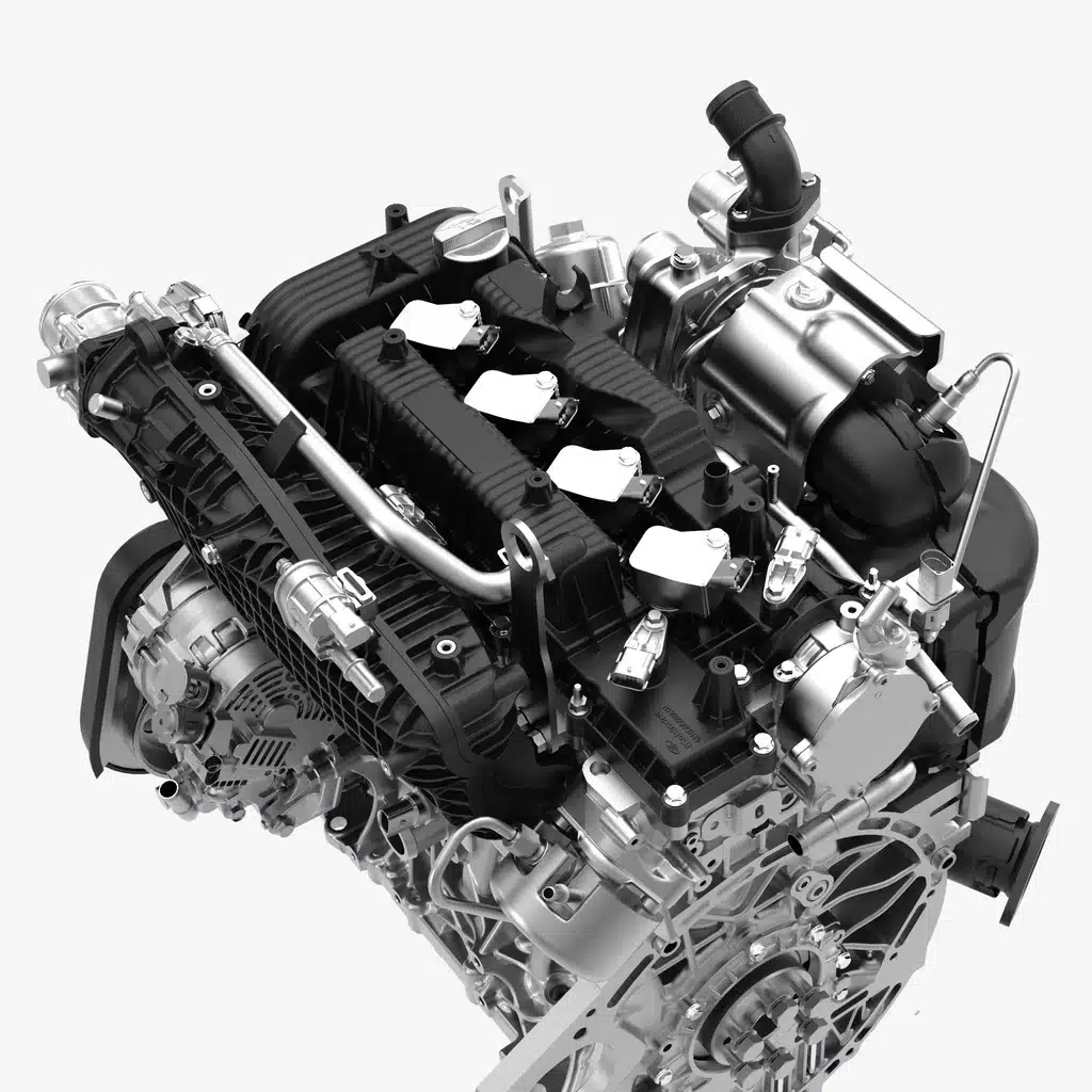 Gasoline Engine 3D Model - Image 5