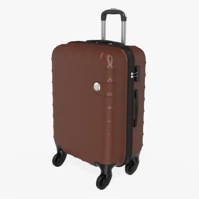 Hard Sided Suitcase 3D Model