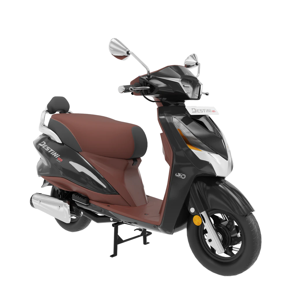 Hero Destini 125 Bike 3D Model - Image 2