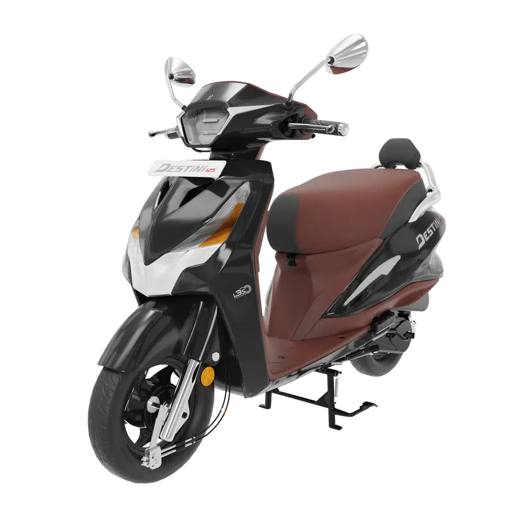 Hero Destini 125 Bike 3D Model