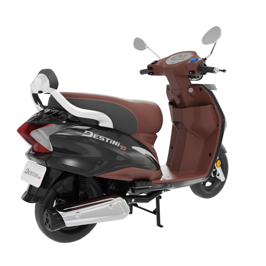 Hero Destini 125 Bike 3D Model - Image 8