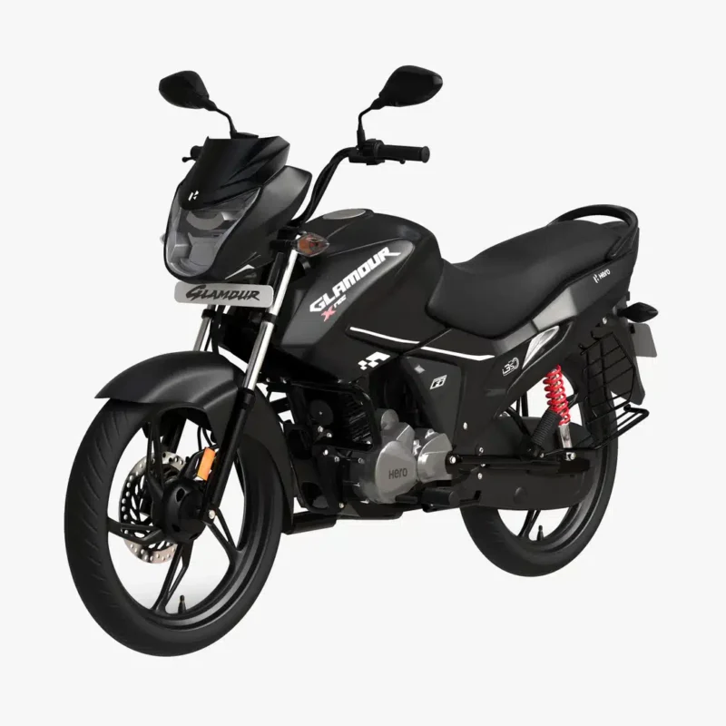Hero Glamour XTEC Bike 3D Model