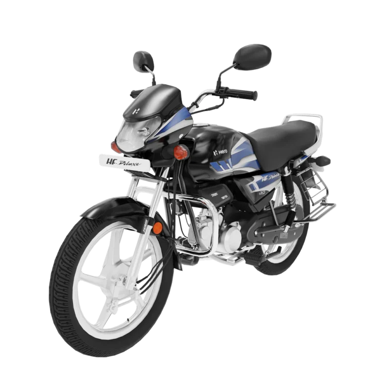 Hero HF Deluxe Bike 3D Model