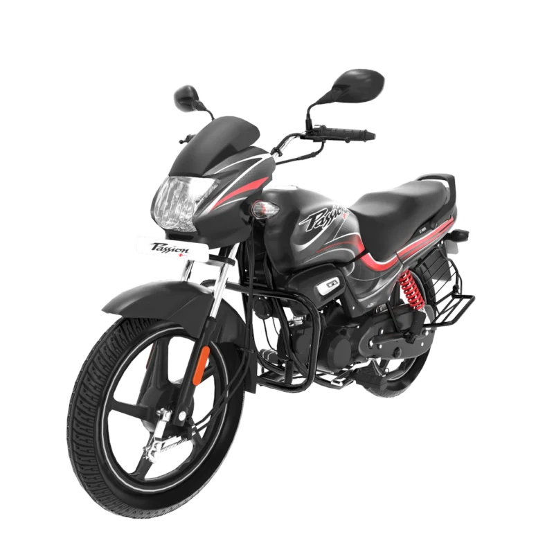 Hero Passion+ Bike 3D Model