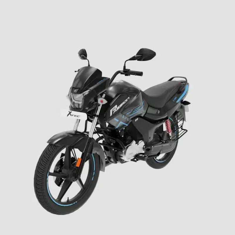 Hero Passion XTEC Bike 3D Model