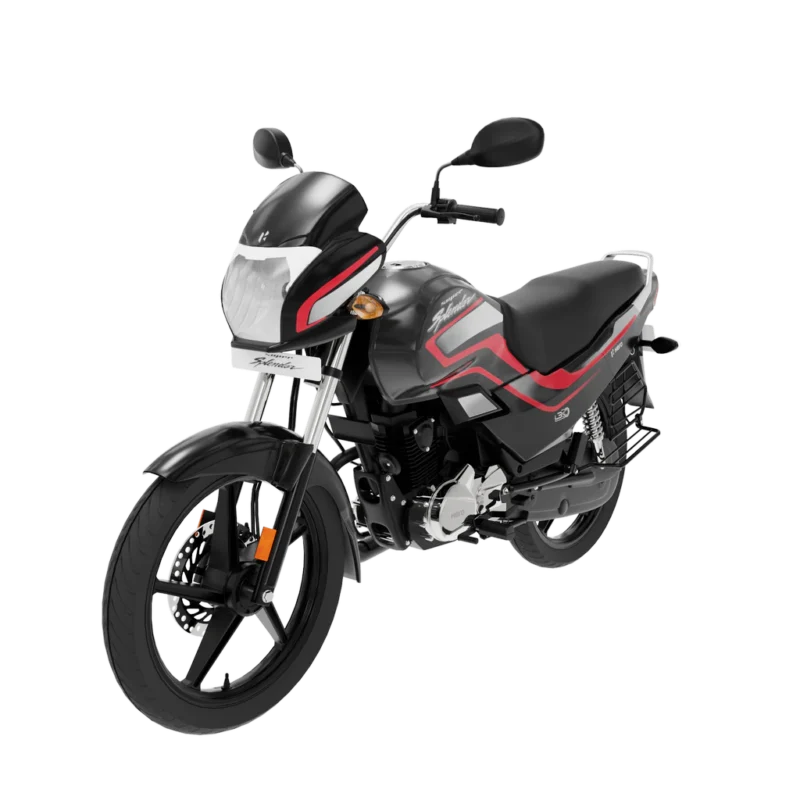 Hero Super Splendor Bike 3D Model