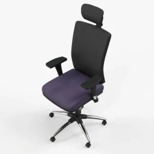 High Back Office Chair 3D Model