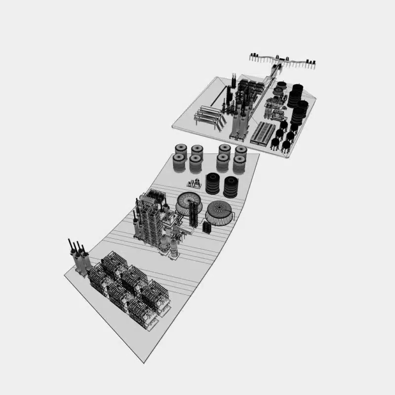 Industrial Water Plant 3D Model Download