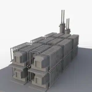 Industrial Water Plant 3D Model