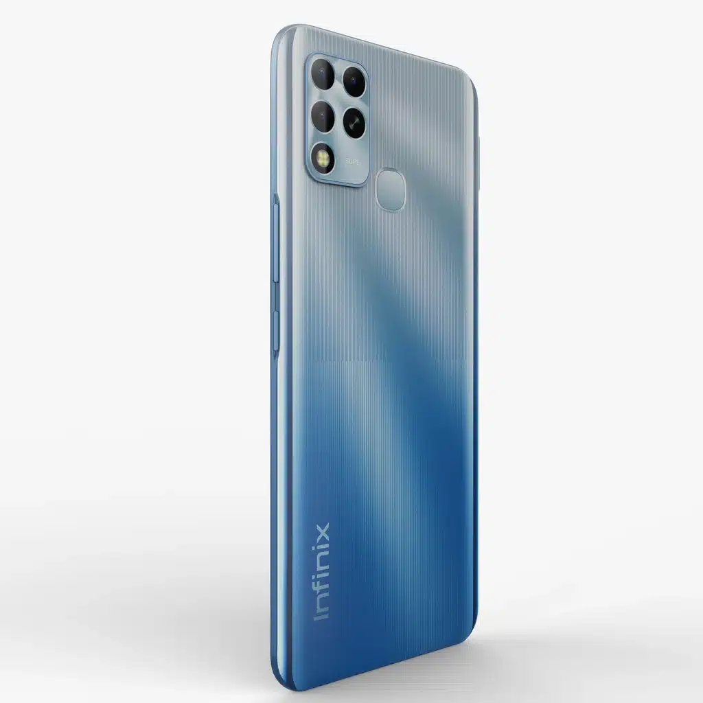 Infinix Hot 12 Phone 3D Model - Image 6