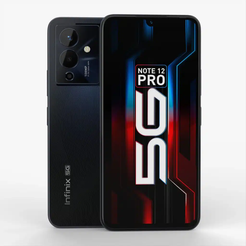 Infinix Note 12 Phone 3D Model - Image 9