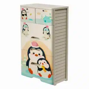 Kids Cartoon Storage Cabinet 3D Model